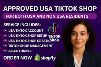 create USA tiktok shop setup tiktok shop tiktok shop setup for non USA residents
