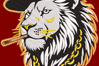 professional embroidery digitizing into dst, pes all formats