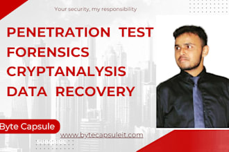 secure your system with pentesting, forensics, and cryptography