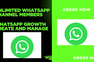 deliver whatsapp channel unlimited members create and manage channel for you