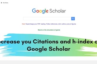 increase your citations on google scholar using journals