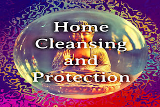 home cleansing, cast out demons protection spell blessing spell