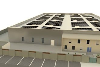design solar pv system and make a pvsyst simulation report
