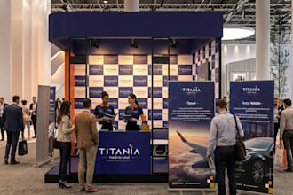 design clear and business ready 3d exhibition stalls and kiosks