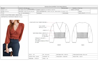 do techpacks for fashion production