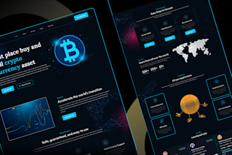 create token website, coin, meme, ico website, landing page, crypto website