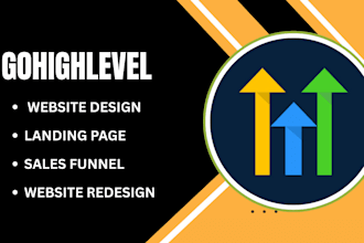 replicate gohighlevel website, design, clone, redesign go high level website