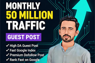 do premium SEO guest post backlink and publish the article, guest post service