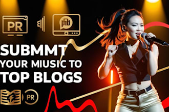 write a top level, professional press release for your music