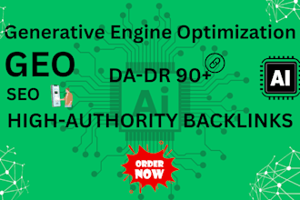 create white hat seo backlinks for ai generative engine optimization with faqs