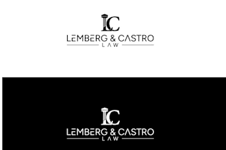 design modern law firm and lawyer logo with all files