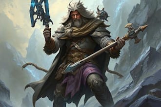 draw dnd character art fantasy scifi illustration for you