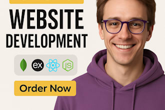 develop a full stack mern web app advanced features