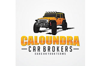 design classic car brokers branding logo