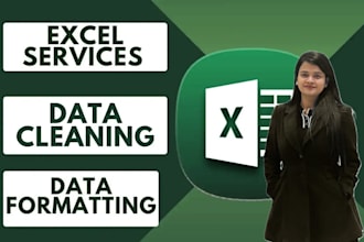 clean, organize, merge, format excel and CSV data