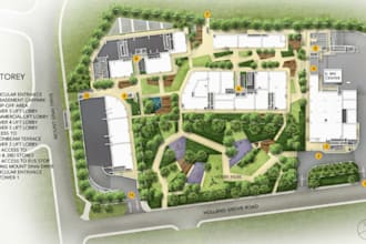 draw driveway , site plan , parking layout , grading plan pe stamp, property map