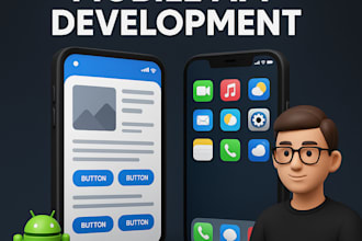 develop a high quality mobile app for android and ios
