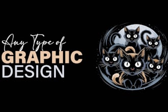 design an awesome graphic design vector art redesign and artist