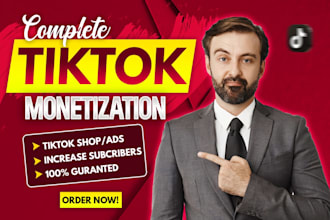 do complete tiktok monetization organically in creator rewards program