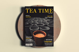 design a magazine on indesign