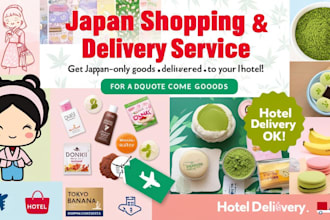 japan shopping delivery assistant get exclusive japanese items to your hotel