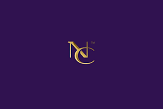 design a minimalist luxury initial letter logo for your brand