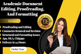 proofread and format academic papers in apa, mla and chicago
