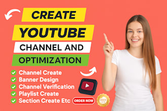 create youtube channel and official artist channel setup