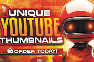 design amazing thumbnail for youtube videos