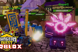 make a custom roblox quest game, tower defense game,roblox tycoon game