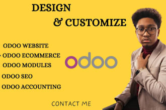 develop custom odoo modules odoo ecommecre website design implement odoo erp seo