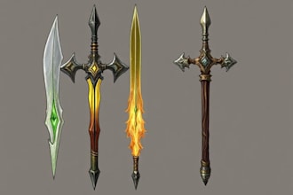 design your fantasy and dnd weapons