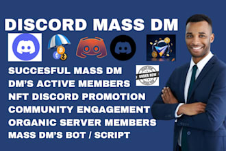promote your project via discord mass dm advertising, telegram mass dm, discord