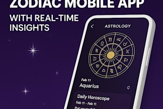 build a personalized astrology and zodiac mobile app with real time insights