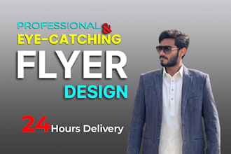 design an eye catching flyer that drives results