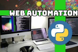 develop web automation bot and social media bot