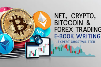 masterfully ghostwrite nft, cryptocurrency, bitcoin and forex trading ebooks