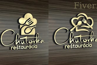 create creative restaurant, fast food, food, bbq logo for your business