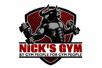 design professional exclusive fitness gym logo