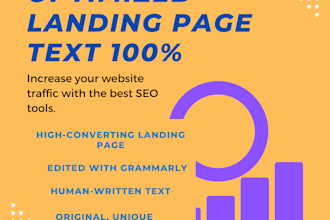 write landing page copy that converts