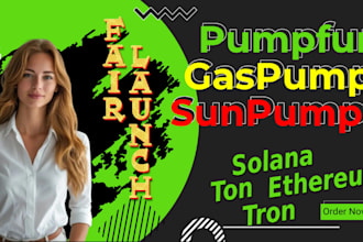 build fair launch pumpfun solana ethereum bsc ton blockchain