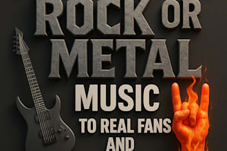promote your rock or metal music to real fans and audiences