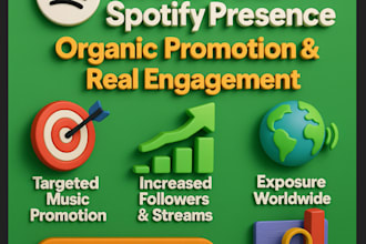 increase followers on spotify promotion and spotify music chart