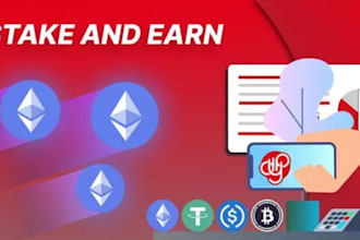 make web3 dapp defi presale staking farming eth bsc solana ton sui blockchain