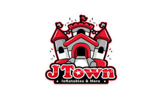 design bouncy house inflatable business logo