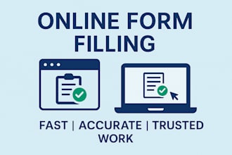 do accurate online form filling and data entry work