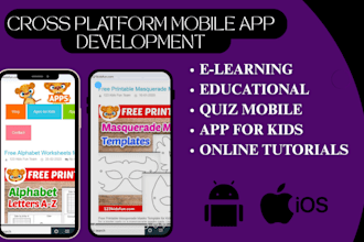 develop educational app, kids learning app, elearning gamified app
