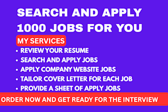 do job search applications remote job and job hunting