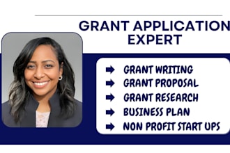 prepare winning applications with custom research and business planning