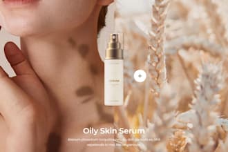 design beauty website, cosmetic website, salon website, spa website